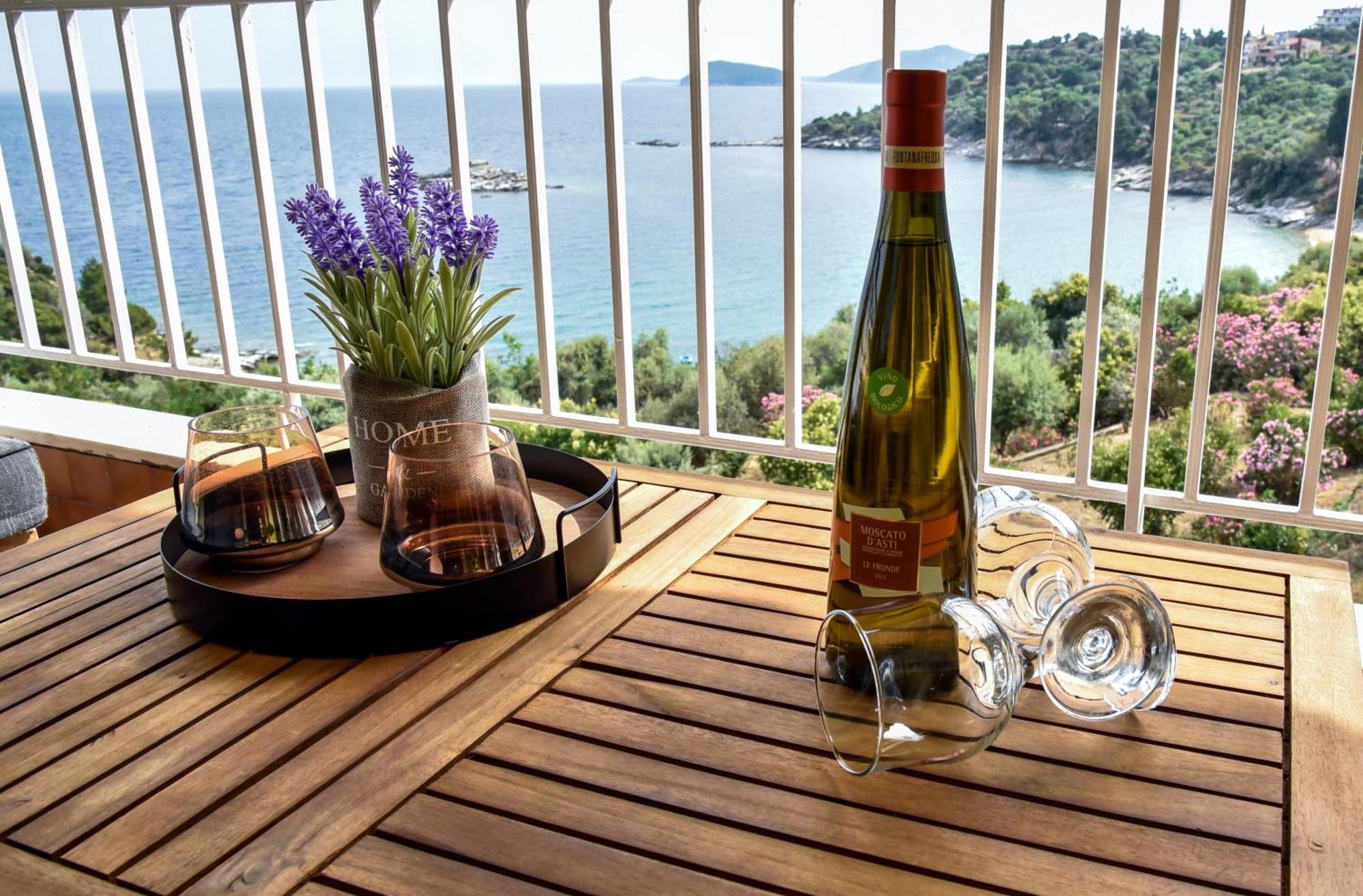 Beach Apartment PalaiónTsiflíkion Екстериор снимка