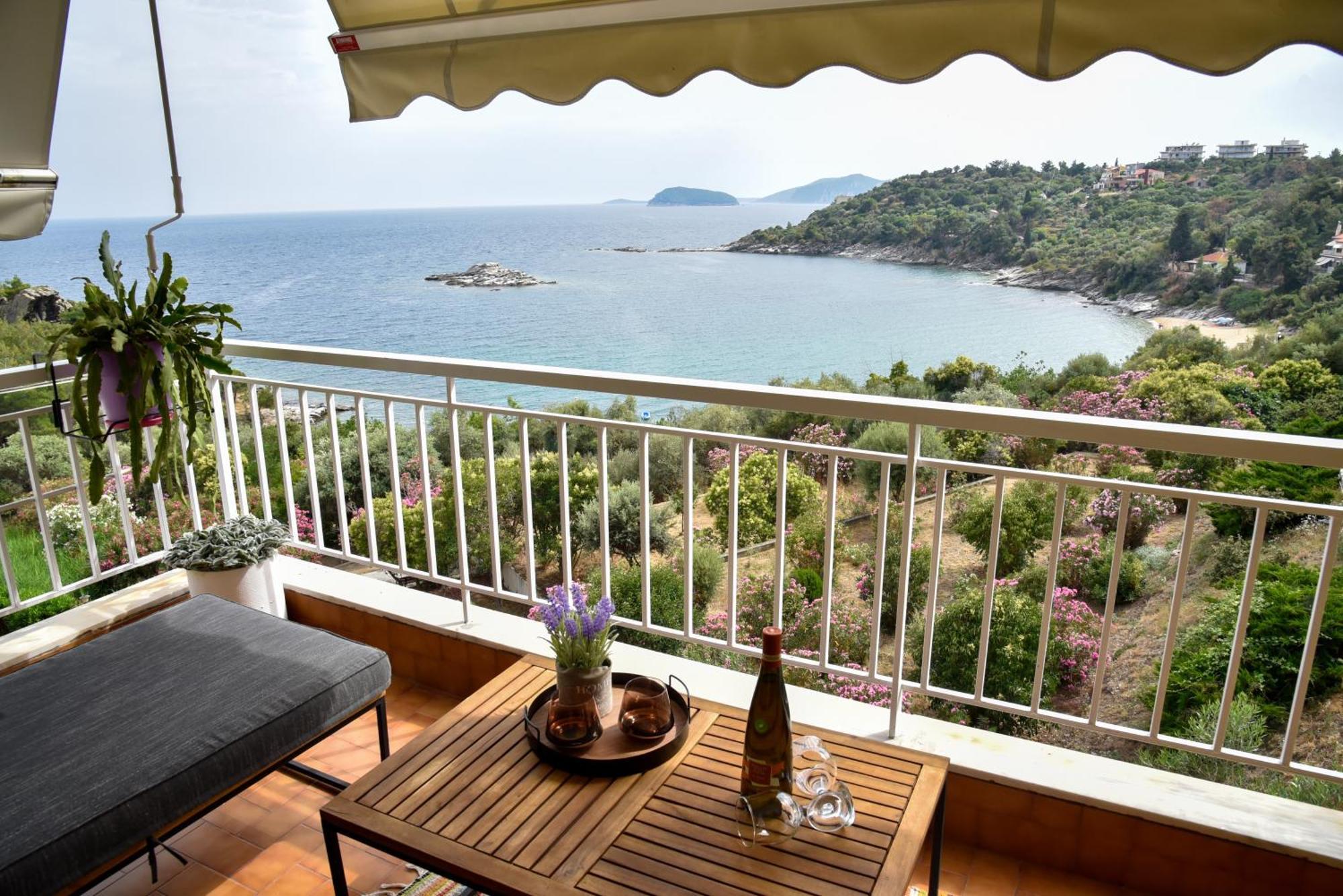 Beach Apartment PalaiónTsiflíkion Екстериор снимка